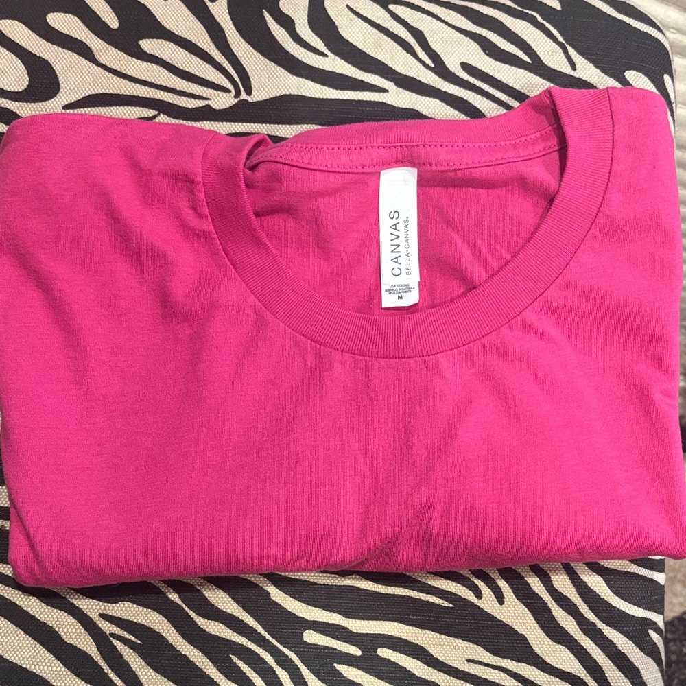 Bella Canvas Pink T-Shirt